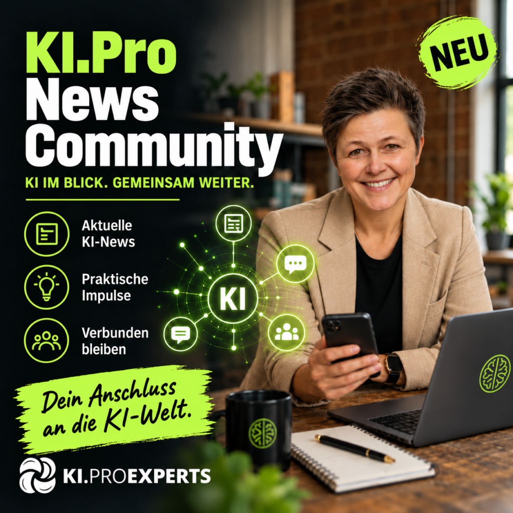 Die News Community der KI.ProExperts für alle KI-Interessierten